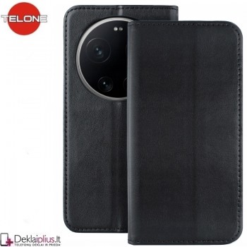 Telone dirbtinės odos dėklas - juodas (Xiaomi 17 Ultra) Telone dirbtinės odos dėklas - juodas (Xiaomi 17 Ultra)